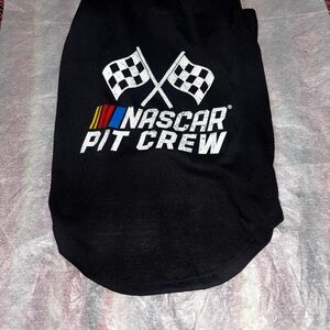 Nascar Black Pet Crew Shirt